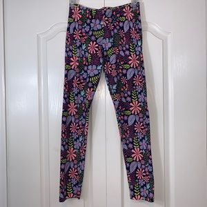 Cat & Jack Girls Floral Leggings